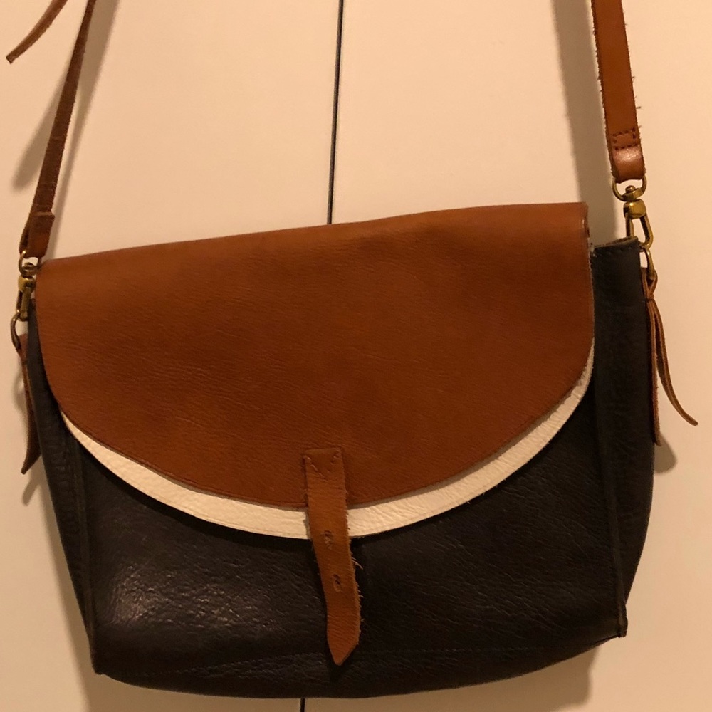 Leather crossbody bag  By Madewell